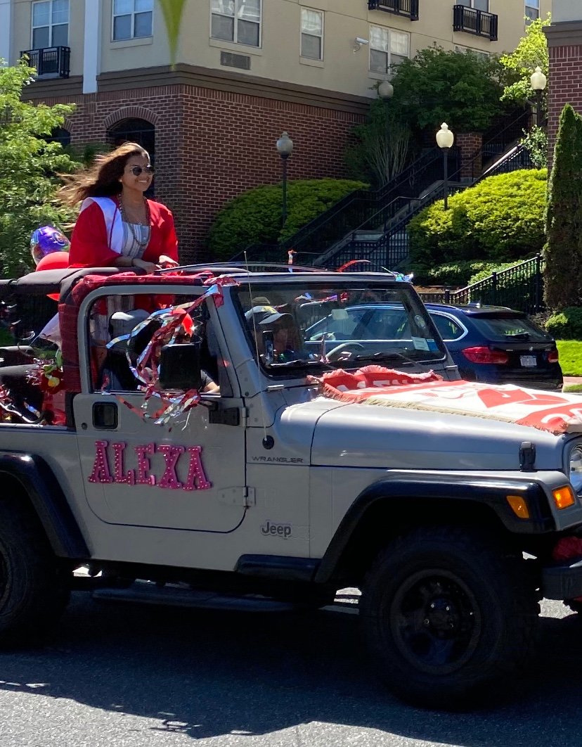 Community holds car parade to honor Glen Cove High School class of 2020